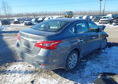 2019 Nissan Sentra S z USA, uszkodzony, nr VIN 3N1AB7AP3KY259077